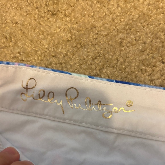 Lilly Pulitzer Buttercup Stretch 5" Inseam Shorts - Picture 4 of 5